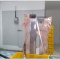 A freezer was installed in the animal farm(Zoo).