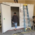 Walk in Freezer installed in Clark's factory