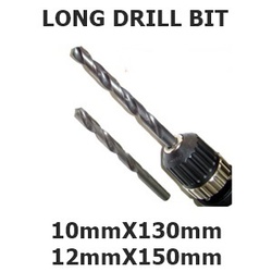 LONG DRILL BIT(10X130mm/12X150mm)