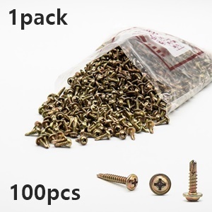 Direct Screw/Steel tapping screw-100Pcs