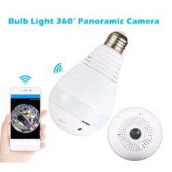 Bulb LED Lights-WiFi Camera