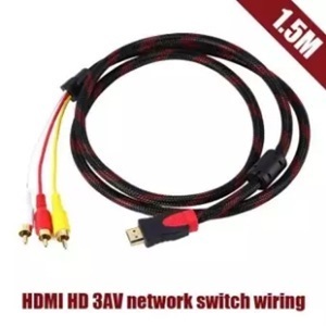HDMI(M) To 3 RCA(M)