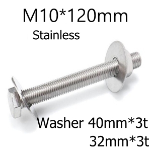 BOLT/NUT Set-Stainless