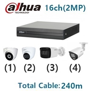 DAHUA(2MP) Package set-16Cam