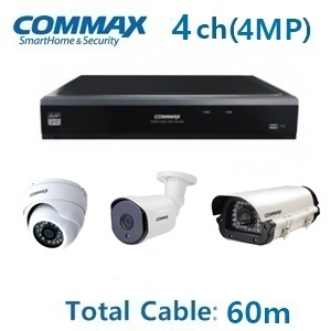COMMAX(4MP) Package set-4Cam