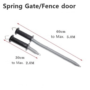 Electric Fencer/Spring gate