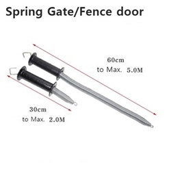 Electric Fencer/Spring gate